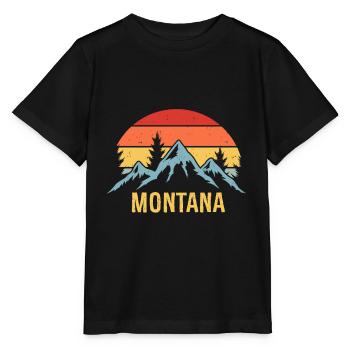 Montana - T-shirt bio MINI CREATOR Stanley/Stella Enfant - noir - Devant - Mikhail (115cm)