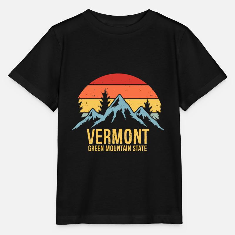 Vermont - T-shirt bio MINI CREATOR Stanley/Stella Enfant - noir