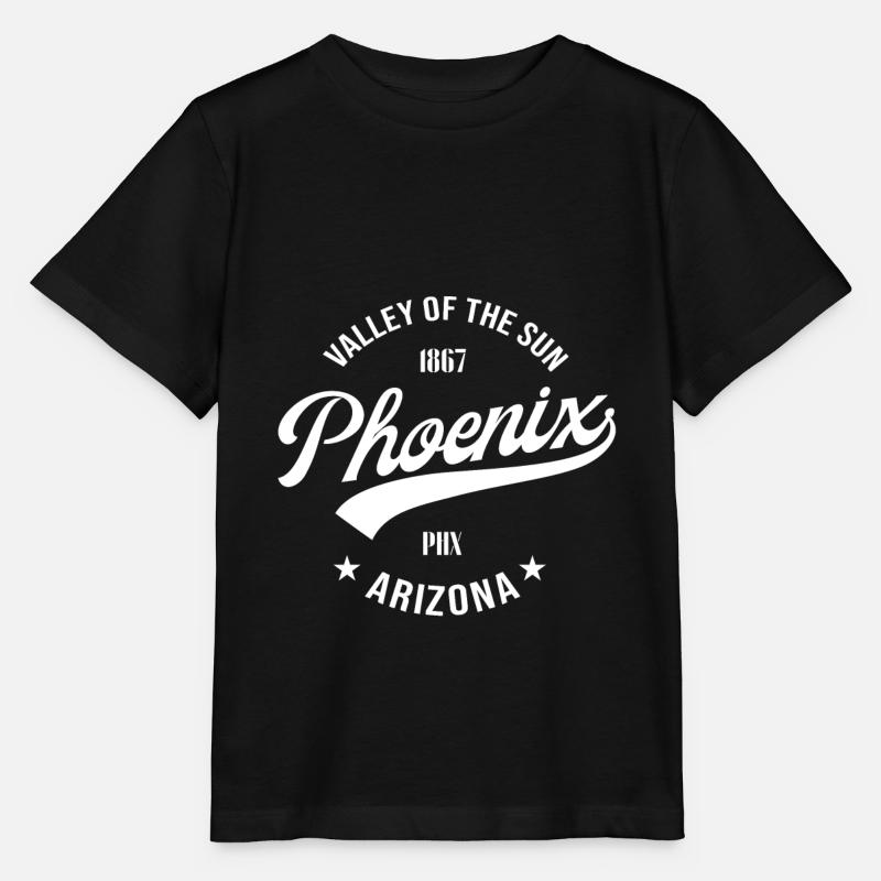 Phoenix Arizona - T-shirt bio MINI CREATOR Stanley/Stella Enfant - noir