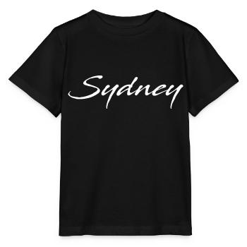Sydney - Stanley/Stella Kinder T-Shirt MINI CREATOR  - Schwarz - Vorne - Mikhail (115cm)