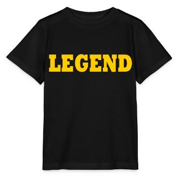 Legend - Stanley/Stella MINI CREATOR Kids’ T-Shirt - black - Front - Mikhail (115cm)