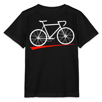 bicycle - Stanley/Stella MINI CREATOR Kids’ T-Shirt - black - Front - Mikhail (115cm)