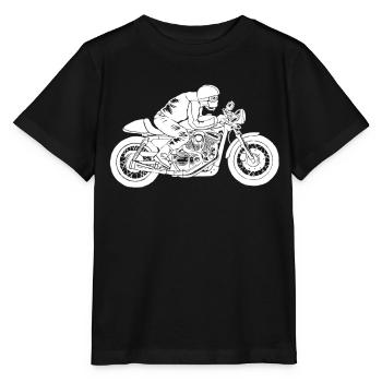 Motorcyclists - Stanley/Stella MINI CREATOR Kids’ T-Shirt - black - Front - Mikhail (115cm)