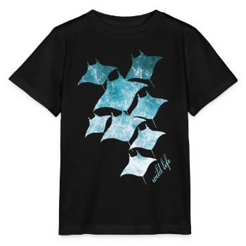 Ray Wildlife - T-shirt bio MINI CREATOR Stanley/Stella Enfant - noir - Devant - Mikhail (115cm)