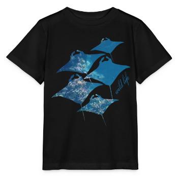 Raies Wildlife - T-shirt bio MINI CREATOR Stanley/Stella Enfant - noir - Devant - Mikhail (115cm)