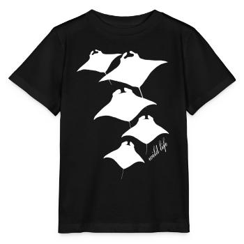 Raies Wildlife - T-shirt bio MINI CREATOR Stanley/Stella Enfant - noir - Devant - Mikhail (115cm)