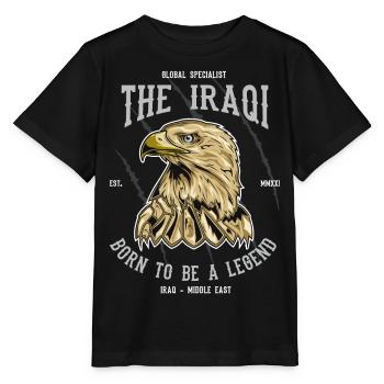 The Iraqi - great Iraq T-shirt - Stanley/Stella MINI CREATOR Kids’ T-Shirt - black - Front - Mikhail (115cm)