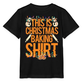 Costume de Noël - T-shirt bio MINI CREATOR Stanley/Stella Enfant - noir - Devant - Mikhail (115cm)
