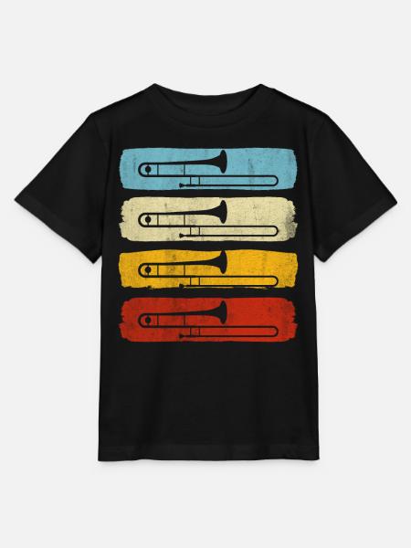 Trompete Blasmusik - Stanley/Stella Kinder T-Shirt MINI CREATOR - Schwarz