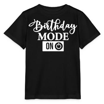 Mode Anniversaire sur Mode Anniversaire sur - T-shirt bio MINI CREATOR Stanley/Stella Enfant - noir - Devant - Mikhail (115cm)