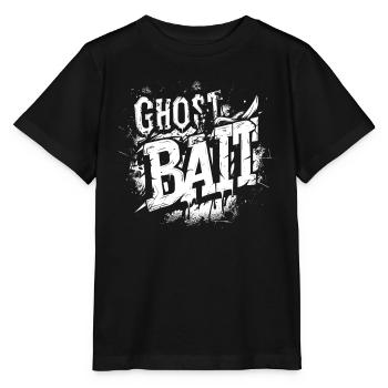 Appât fantôme Police hantée Appât fantôme | Paranormal - T-shirt bio MINI CREATOR Stanley/Stella Enfant - noir - Devant - Mikhail (115cm)