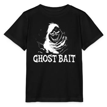 Ghost Bait Skull Ghost Bait Haunted Grim Reaper - Stanley/Stella MINI CREATOR Kids’ T-Shirt - black - Front - Mikhail (115cm)