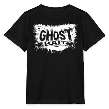Appât fantôme Appât fantôme Bannière Paranormal Design - T-shirt bio MINI CREATOR Stanley/Stella Enfant - noir - Devant - Mikhail (115cm)
