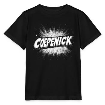 Berlin Köpenick Souvenir Cöpenick PopArt Explosion - Stanley/Stella Kinder T-Shirt MINI CREATOR  - Schwarz - Vorne - Mikhail (115cm)