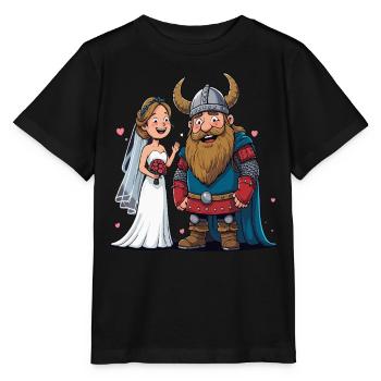 Odin Wikinger Valhalla Vikinger Hammer Thor Odin - Stanley/Stella Kinder T-Shirt MINI CREATOR  - Schwarz - Vorne - Mikhail (115cm)