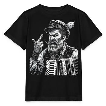 Grantler Dialectes bavarois Bavière - T-shirt bio MINI CREATOR Stanley/Stella Enfant - noir - Devant - Mikhail (115cm)