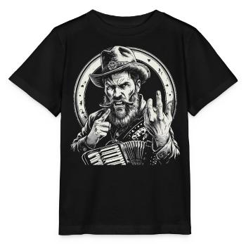 Grantler Grantig Bairischen Dialekten Bayern - Stanley/Stella Kinder T-Shirt MINI CREATOR  - Schwarz - Vorne - Mikhail (115cm)