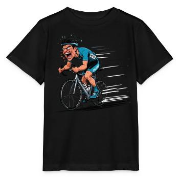 Cycliste Vélo de route Vélo de route Vélo de route - T-shirt bio MINI CREATOR Stanley/Stella Enfant - noir - Devant - Mikhail (115cm)