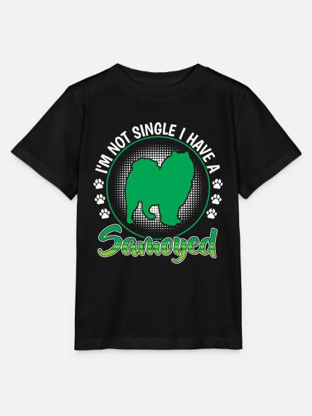 Samojede nicht single Schlittenhund - Stanley/Stella Kinder T-Shirt MINI CREATOR - Schwarz