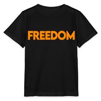 liberté - T-shirt bio MINI CREATOR Stanley/Stella Enfant - noir - Devant - Mikhail (115cm)