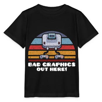 Zocken Gamer Retro Gamer Videospiele Geschenk - Stanley/Stella Kinder T-Shirt MINI CREATOR  - Schwarz - Vorne - Mikhail (115cm)