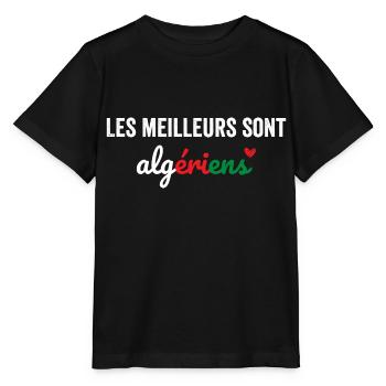 The best are Algerians - Stanley/Stella MINI CREATOR Kids’ T-Shirt - black - Front - Mikhail (115cm)