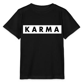 Karma - Stanley/Stella Kinder T-Shirt MINI CREATOR  - Schwarz - Vorne - Mikhail (115cm)