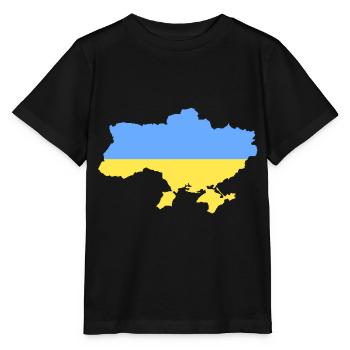 ukraine - T-shirt bio MINI CREATOR Stanley/Stella Enfant - noir - Devant - Mikhail (115cm)