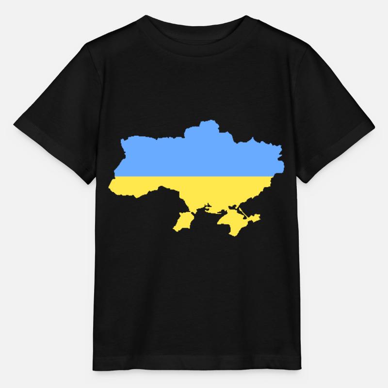 ukraine - Stanley/Stella Kinder T-Shirt MINI CREATOR  - Schwarz