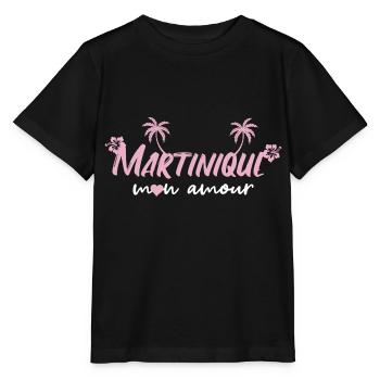 Martinique - T-shirt bio MINI CREATOR Stanley/Stella Enfant - noir - Devant - Mikhail (115cm)