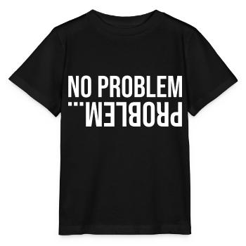 Funny witty saying gift birthday - Stanley/Stella MINI CREATOR Kids’ T-Shirt - black - Front - Mikhail (115cm)