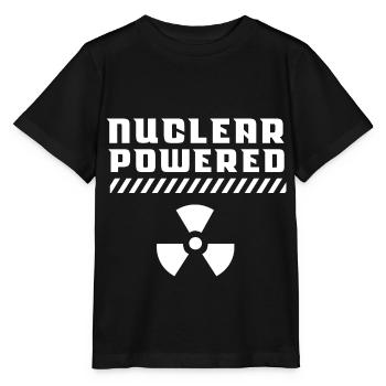 Énergie nucléaire Nucléaire Nucléaire Énergie propre - T-shirt bio MINI CREATOR Stanley/Stella Enfant - noir - Devant - Mikhail (115cm)