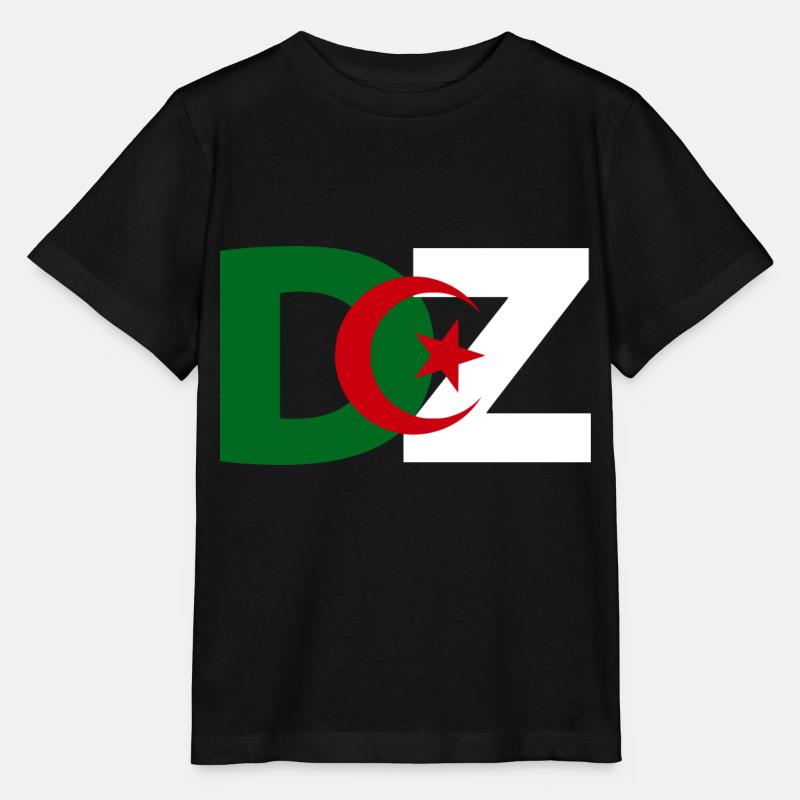 Algérie DZ - T-shirt bio MINI CREATOR Stanley/Stella Enfant - noir