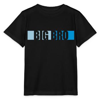 Big Bro Logo Bar - T-shirt bio MINI CREATOR Stanley/Stella Enfant - noir - Devant - Mikhail (115cm)