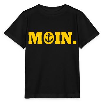 Moin - T-shirt bio MINI CREATOR Stanley/Stella Enfant - noir - Devant - Mikhail (115cm)