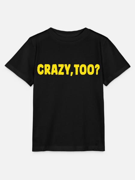 Auch verrückt - Stanley/Stella Kinder T-Shirt MINI CREATOR - Schwarz