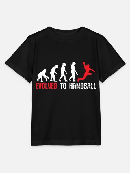 Entwickelt zum Handball Evolution - Stanley/Stella Kinder T-Shirt MINI CREATOR  - Schwarz