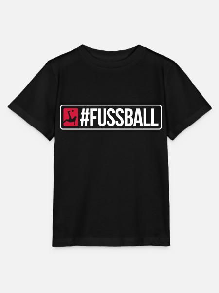 #FUSSBALL - Stanley/Stella Kinder T-Shirt MINI CREATOR - Schwarz