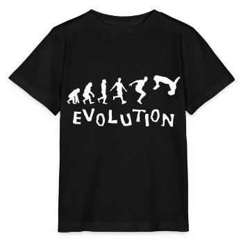 Salto Parkour Freerunning Gift Hobby Evolution - T-shirt bio MINI CREATOR Stanley/Stella Enfant - noir - Devant - Mikhail (115cm)