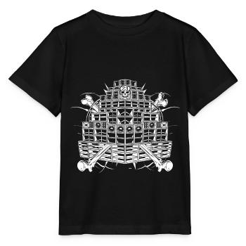 Free Tekno Pirates Sound System - Stanley/Stella MINI CREATOR Kids’ T-Shirt - black - Front - Mikhail (115cm)