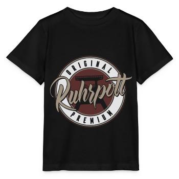 Ruhrgebiet Geschenk Ruhrpott Sprüche Bergbau Shirt - Stanley/Stella Kinder T-Shirt MINI CREATOR  - Schwarz - Vorne - Mikhail (115cm)