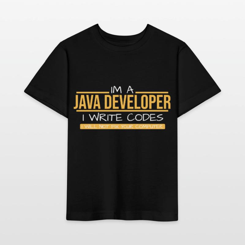 Java Developer T-shirt bio MINI CREATOR Stanley/Stella Enfant
