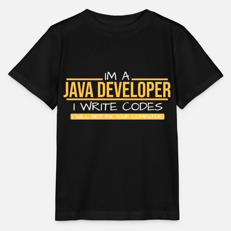 Java Developer - Stanley/Stella Kinder T-Shirt MINI CREATOR - Schwarz