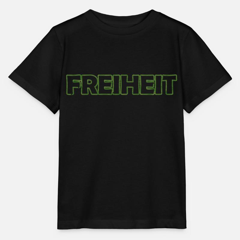 Freiheit - Stanley/Stella Kinder T-Shirt MINI CREATOR  - Schwarz