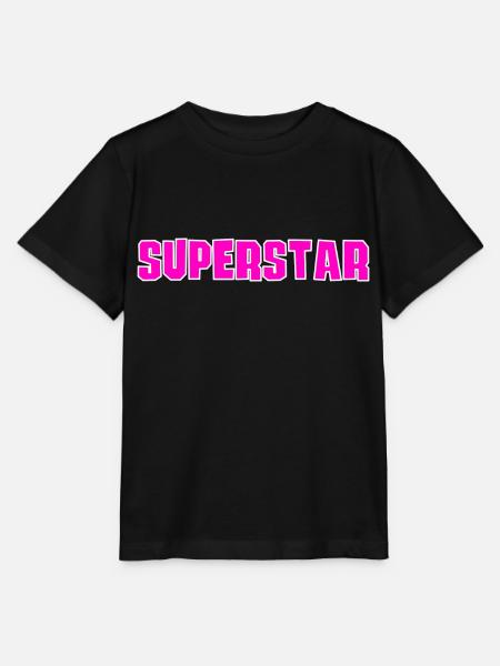 Superstar - Stanley/Stella Kinder T-Shirt MINI CREATOR  - Schwarz