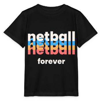 Netball pour toujours. - T-shirt bio MINI CREATOR Stanley/Stella Enfant - noir - Devant - Mikhail (115cm)