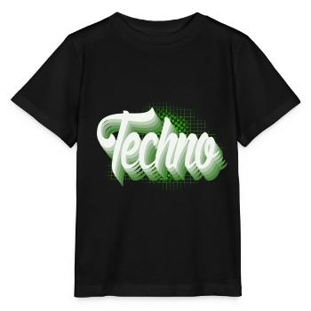 Techno - Stanley/Stella MINI CREATOR Kids’ T-Shirt - black - Front - Mikhail (115cm)