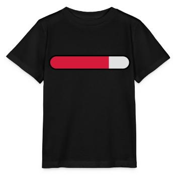 ladebalken leer - Stanley/Stella Kinder T-Shirt MINI CREATOR  - Schwarz - Vorne - Mikhail (115cm)