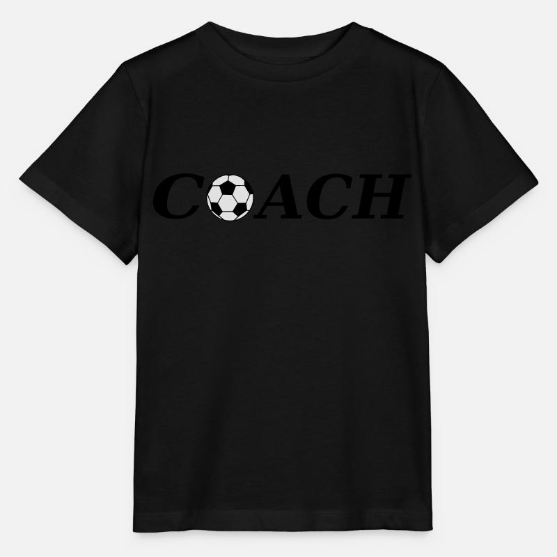 Coach - T-shirt bio MINI CREATOR Stanley/Stella Enfant - noir