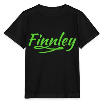 Nom Finnley - T-shirt bio MINI CREATOR Stanley/Stella Enfant - noir - Devant - Mikhail (115cm)